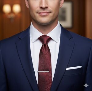 Formal And Elegant Red Tie